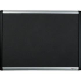 Lorell Mesh Bulletin Board, 36" Height x 48" Width - Fabric Surface - Anodized Aluminum Frame