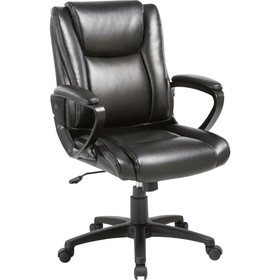 Lorell Soho High-back Leather Chair, LLR81801