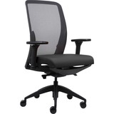 Lorell Executive Mesh Back/Fabric Seat Task Chair, LLR83104