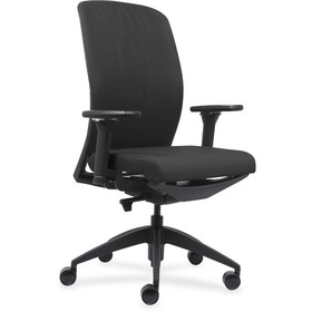 Lorell Executive Chairs with Fabric Seat &amp; Back, LLR83105