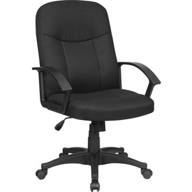 Lorell Executive Fabric Mid-Back Chair, LLR84552