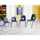 Lorell 16" Stacking Student Chair, LLR99887