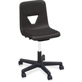 Lorell Classroom Adjustable Height Padded Mobile Task Chair, LLR99913