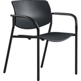Lorell Stack Chairs with Plastic Seat & Back, LLR99969