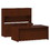 Lorell Prominence 2.0 Mahogany Laminate Right-Pedestal Credenza - 2-Drawer, LLRPC2466RMY, Price/EA