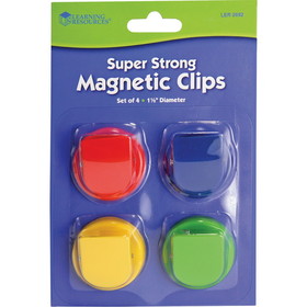 Learning Resources Super Strong Magnetic Clips Set
