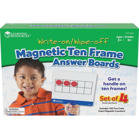 Learning Resources Magnetic 10-frame Answer Boards