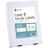 MACO White Laser/Ink Jet Address Label