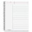 Mead 1 - Subject Action Planner Notebook - Letter, Price/EA