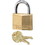 Master Lock Solid Brass Padlock, Price/EA