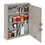 MMF Dual Locking Medical Narcotics Cabinet, 14" x 3.1" x 17.1" - Steel - 4 x Shelf(ves) - Security Lock - Sand, Price/EA