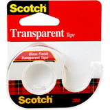 Scotch Gloss Finish Transparent Tape, MMM144