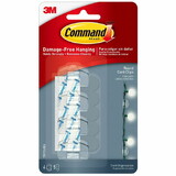 Command Round Cord Clips with Clear Strips