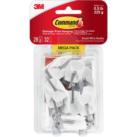 Command Small Wire Hooks Mega Pack