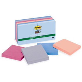 Post-it Super Sticky Recycled Notes - Bali Color Collection