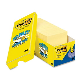 Post-it Notes Cabinet Pack, MMM654-18CP