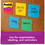 Post-it Super Sticky Notes Cabinet Pack - Marrakesh Color Collection, Price/PK