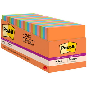 Post-it Super Sticky Notes Cabinet Pack - Rio de Janeiro Color Collection