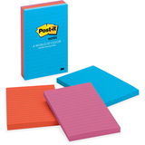 Post-it Notes Original Lined Notepads - Jaipur Color Collection, MMM660-3AU