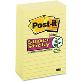Post-it Super Sticky Lined Notes, MMM660-5SSCY