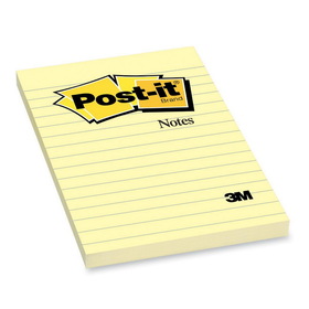 Post-it Notes Original Lined Notepads, MMM660-YW