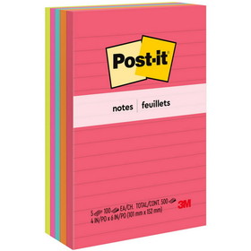 Post-it Notes Original Notepads - Cape Town Color Collection, MMM6605AN