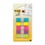 Post-it Togo Portable Flag, Removable, Self-adhesive - 0.50" x 1.75" - Assorted - 100 / Pack, Price/PK
