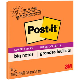 Post-it Super Sticky Big Notes, MMMBN11O