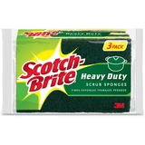 Scotch-Brite Heavy-Duty Scrub Sponges, MMMHD-3CT