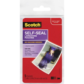 Scotch Self-sealing Photo Laminating Sheets, MMMPL903G