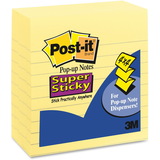 Post-it Super Sticky Lined Pop-up Notes