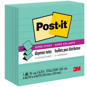 Post-it Super Sticky Pop-up Lined Note Refills