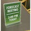 NuDell T-shape Acrylic Frame Standing Sign Holder, Price/EA