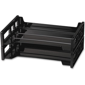 Officemate Side-Loading Stackable 2/PK Desk Trays