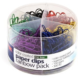 Officemate Coated Paper Clips Tub