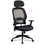 Office Star Space High Back Executive Chair, Black - Mesh Seat, Price/EA