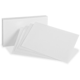 Oxford Blank Index Cards, OXF10013