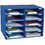 Pacon Classroom Keepers Classroom Mailbox, 10 Compartment(s) - Blue, Price/EA