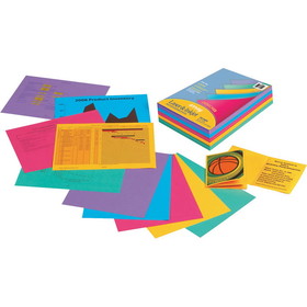 Pacon Inkjet, Laser Bond Paper - Assorted - Recycled - 25%
