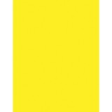 Pacon Laser Bond Paper - Neon Yellow - Recycled - 10