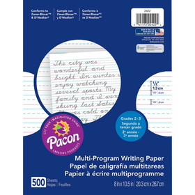 Pacon Multi-Program Handwriting Papers, PAC2422