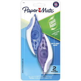 Paper Mate Translucent Dryline Grip Correction Tape