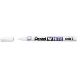 Pentel Felt Tip White Markers, PEN100WS