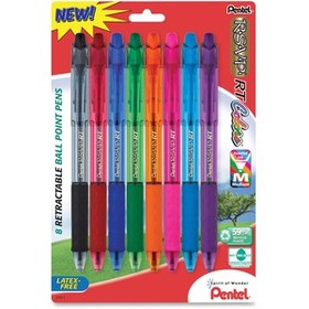 Pentel Recycled Retractable R.S.V.P. Colors Pens