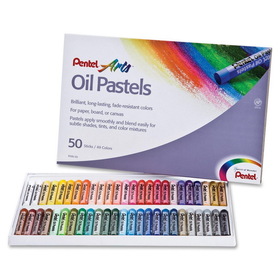 Pentel Arts Oil Pastels, PENPHN-50