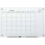Quartet Infinity Glass Magnetic Calendar Board, QRTGC4836F