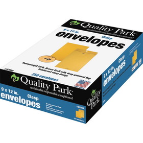 Quality Park Clasp Envelopes with Dispenser, QUA37590