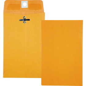 Quality Park Gummed Kraft Clasp Envelopes, QUA37815