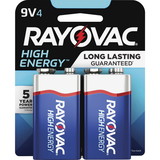 Rayovac Alkaline 9-Volt Batteries
