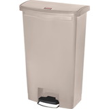 Rubbermaid Commercial Slim Jim 18G Front Step Container